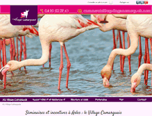 Tablet Screenshot of agvillagecamarguais.com
